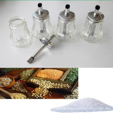 Transparent Spice Bottle with Stainless Steel Spout